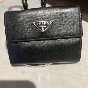 Authentic Prada wallet